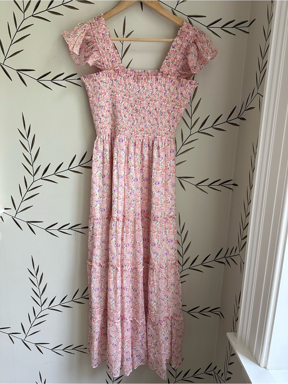 Hill House Ellie Nap Dress. Pansy Georgette Floral. S. EUC - Picture 9 of 10